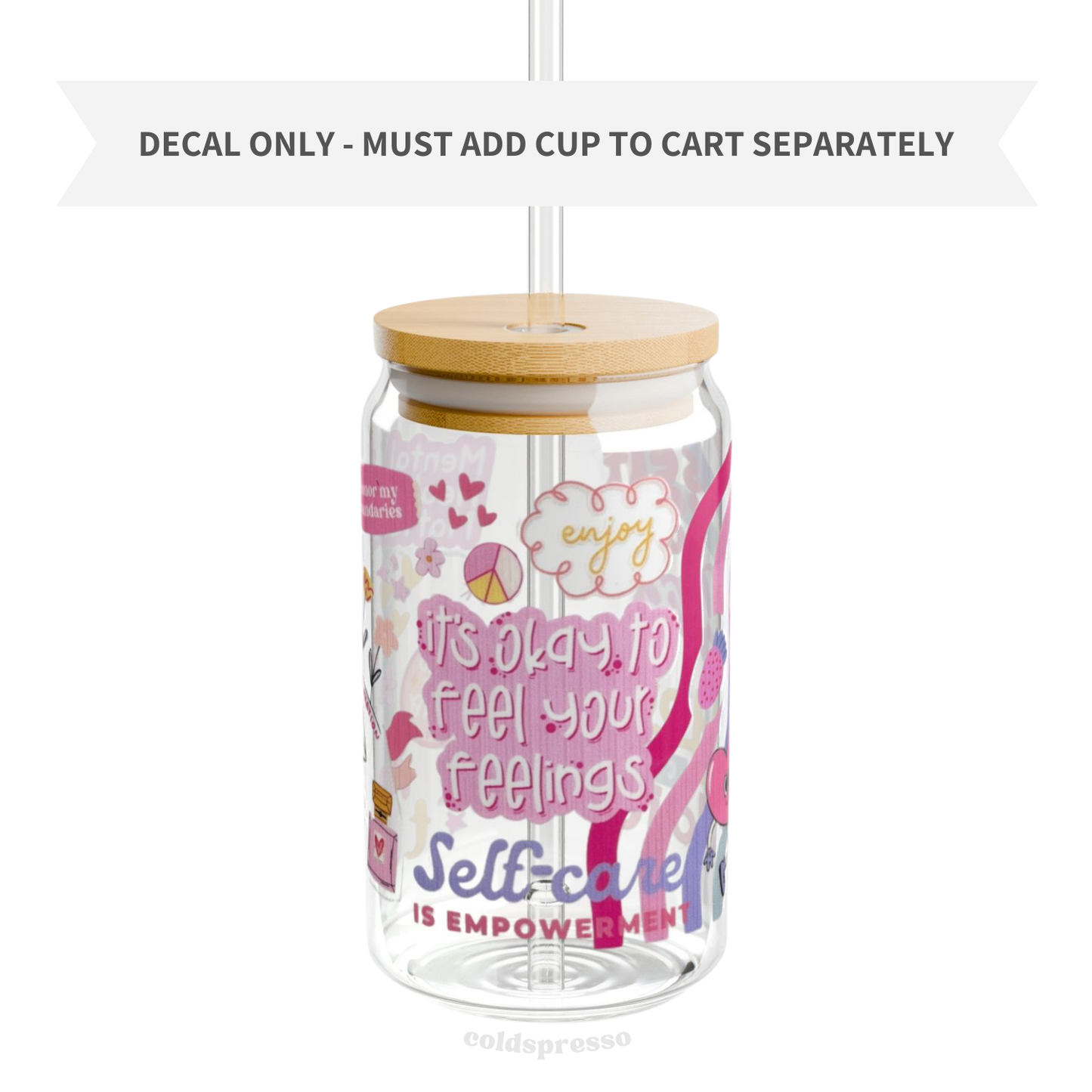 Cup Wrap #154 | Self Love Collection