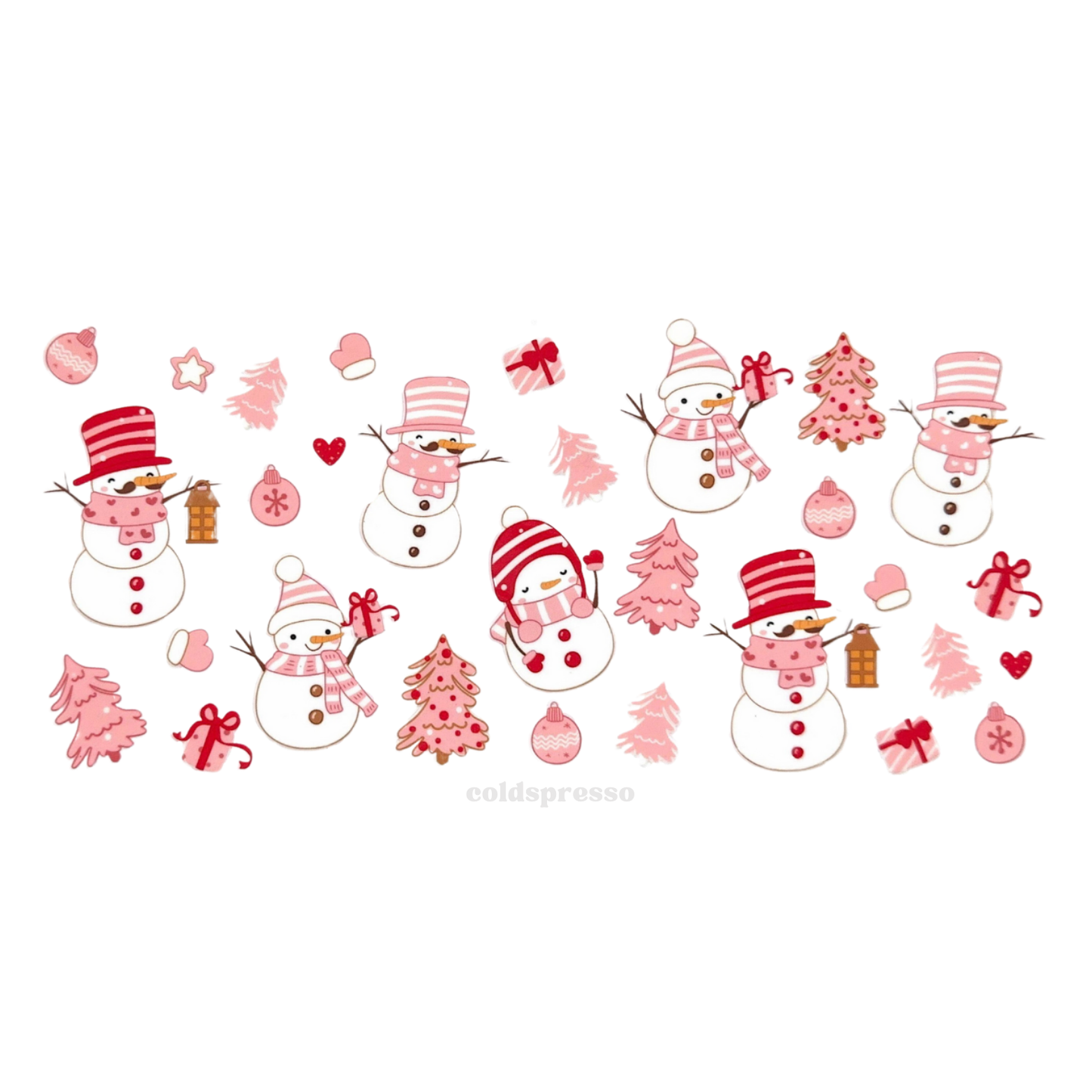 Cup Wrap #137 | Christmas Collection