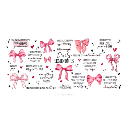 Cup Wrap #356 | Girly Collection