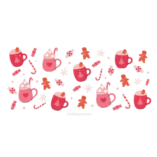 Cup Wrap #136 | Christmas Collection