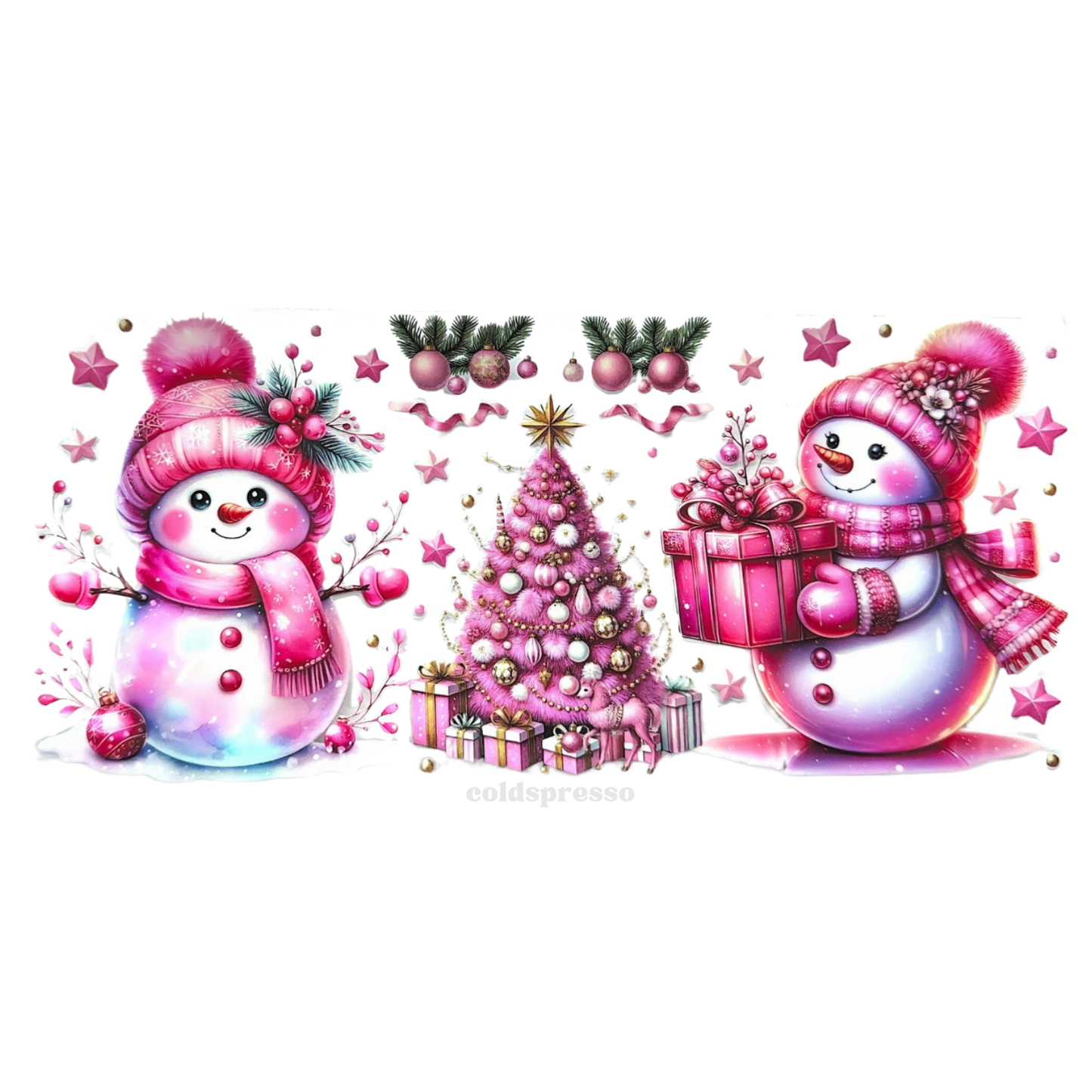 Cup Wrap #140 | Christmas Collection