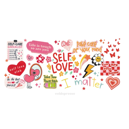 Cup Wrap #155 | Self Love Collection