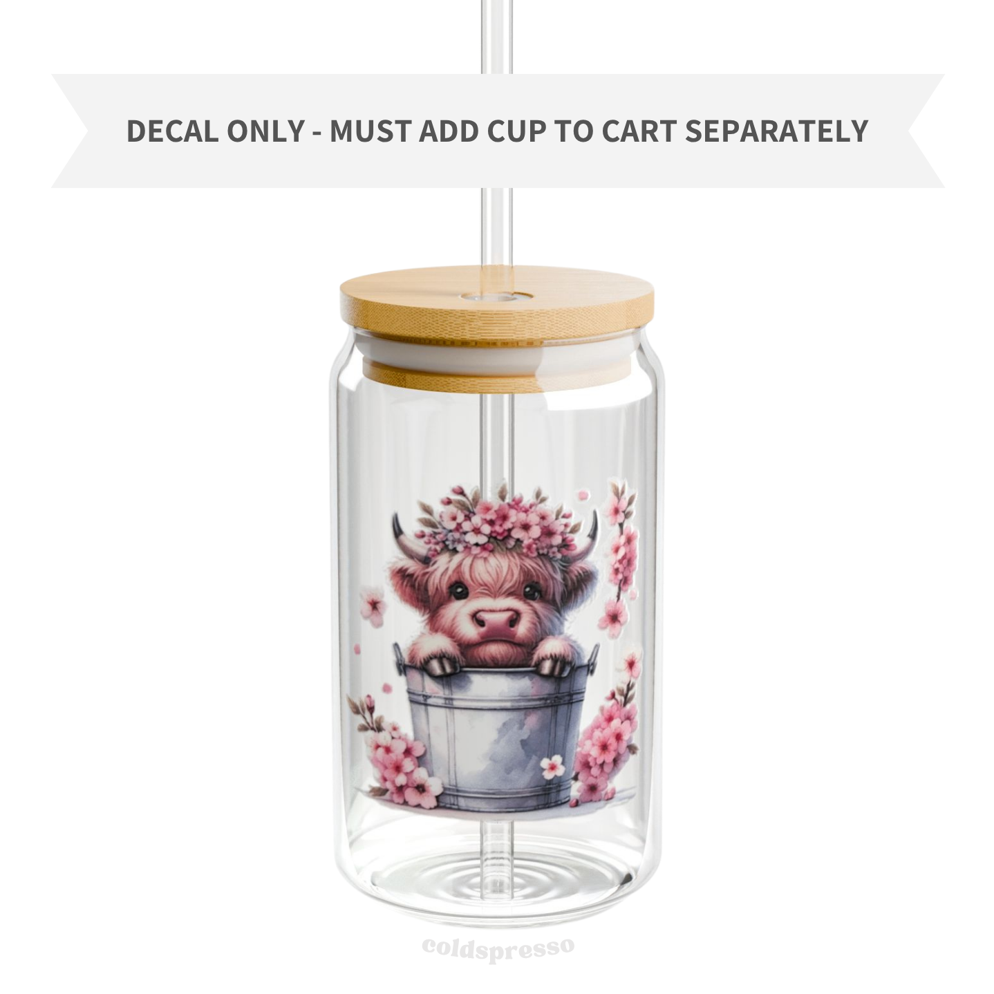 Cup Wrap #424 | Girly Collection