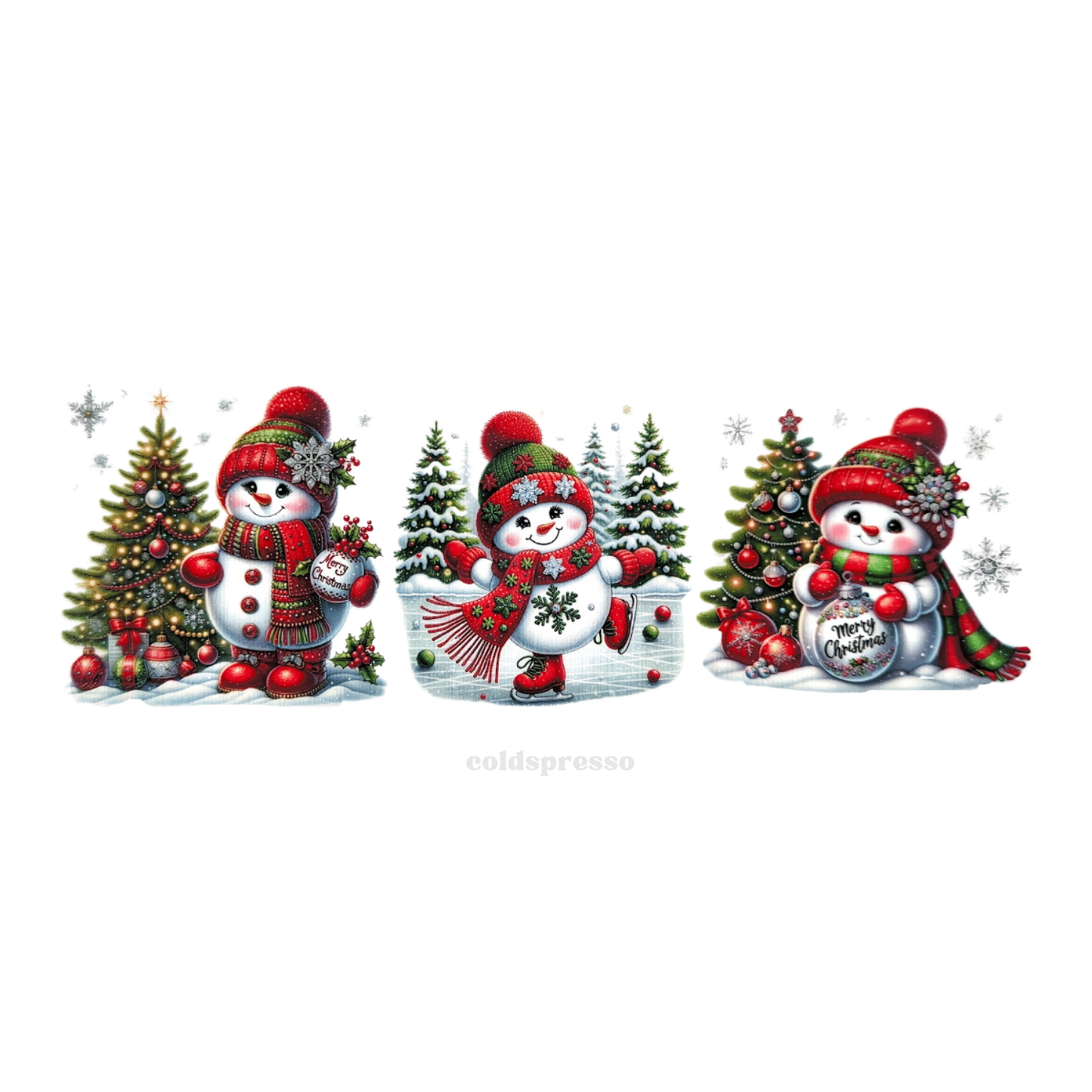 Cup Wrap #188 | Christmas Collection