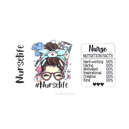 Cup Wrap #178 | Nurse Collection