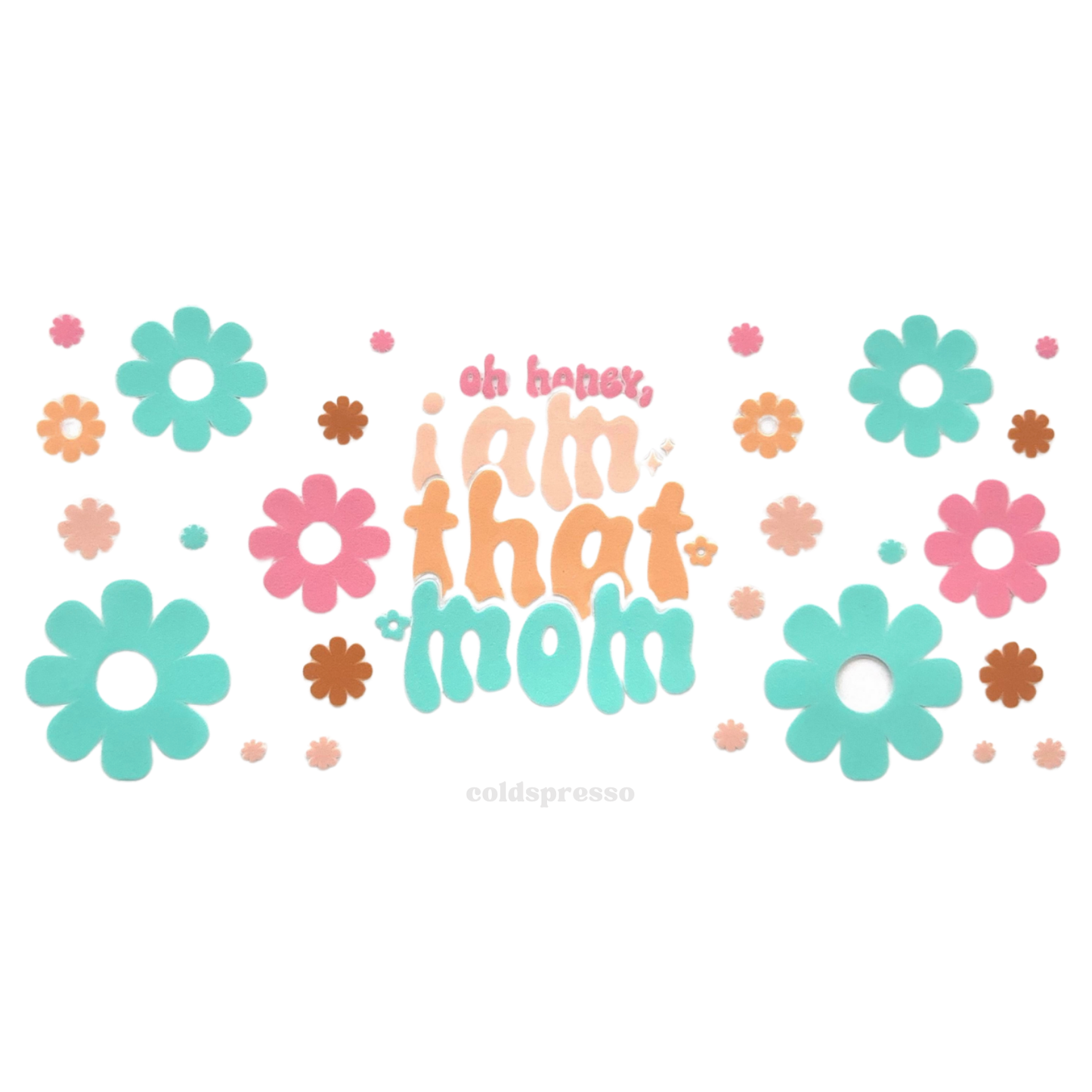 Cup Wrap #153 | Mom Collection