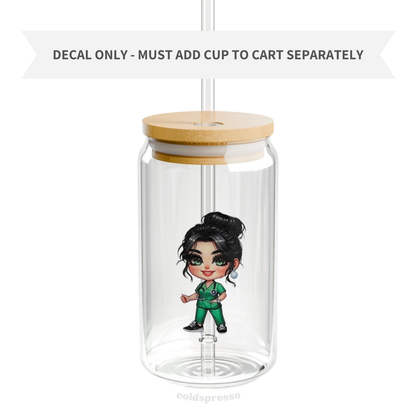Cup Decal #430 | Nurse Collection