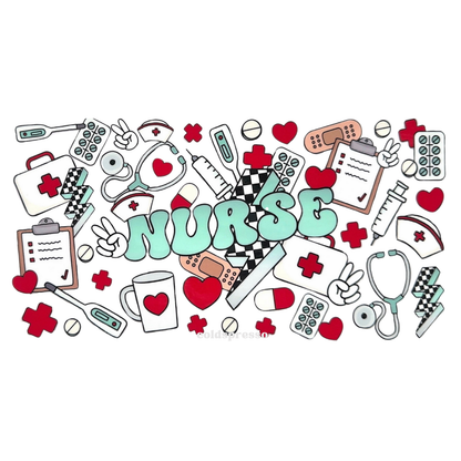 Cup Wrap #175 | Nurse Collection