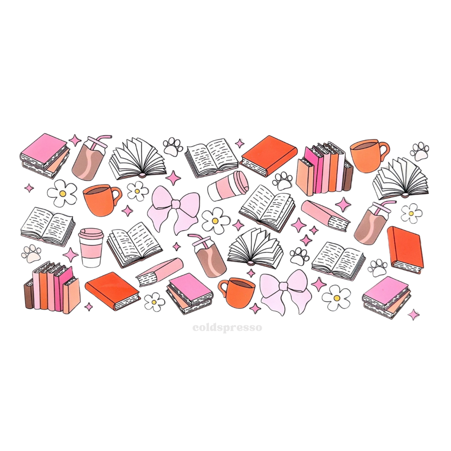 Cup Wrap #122 | Book Lover Collection