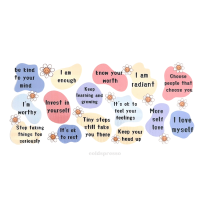 Cup Wrap #158 | Self Love Collection