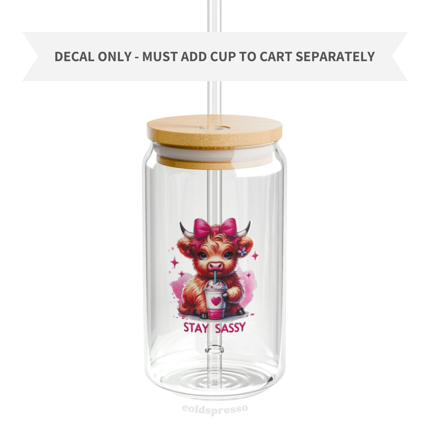 Cup Wrap #312 | Girly Collection