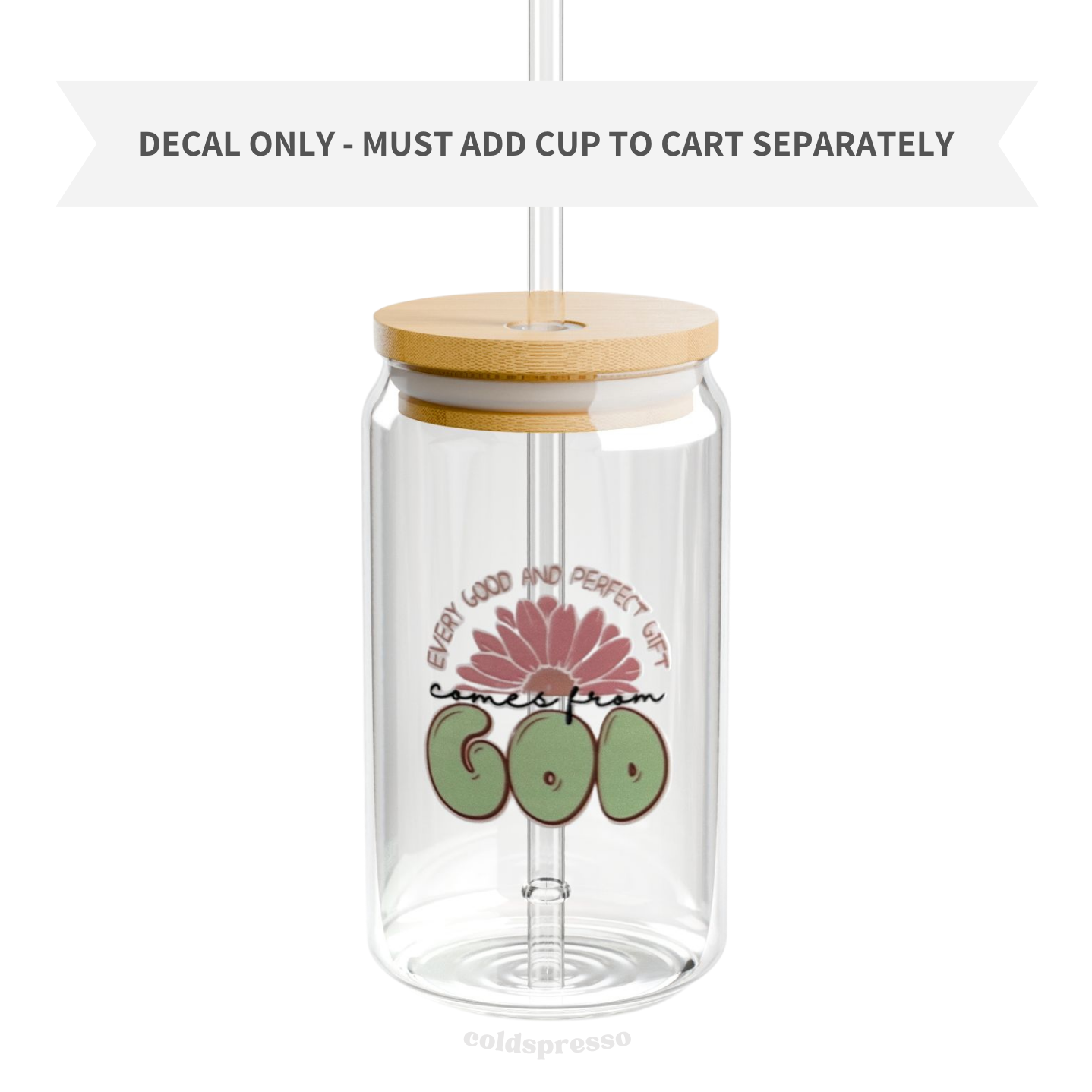 Cup Wrap #317 | Faith Collection