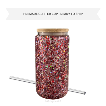 Red Velvet | Premade Glass Cup