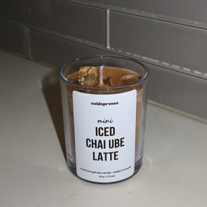 Iced Chai Ube Latte Candle