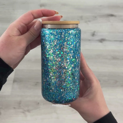 Blue Lagoon | Premade Glass Cup